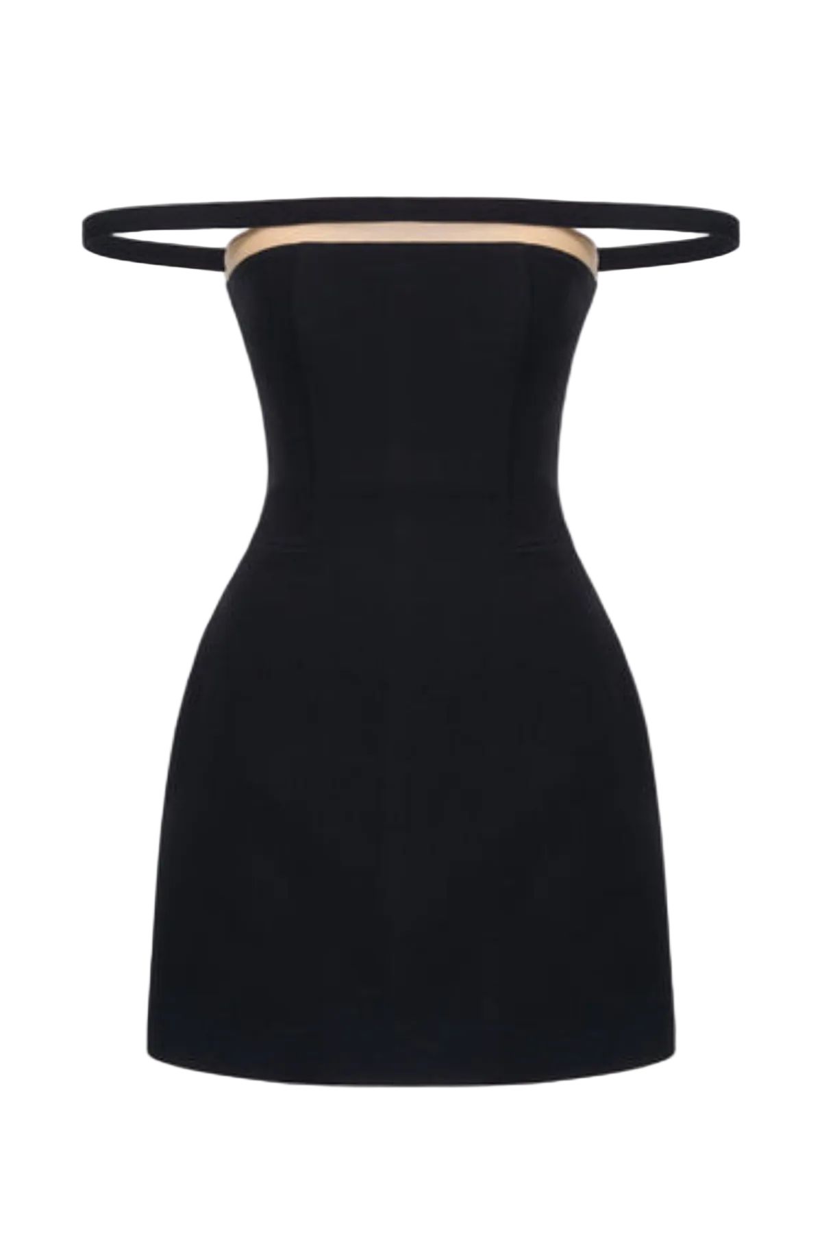 Kassiani Off Shoulder Mini Dress - Black