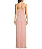 Flowering Girl Women Strapless Pleated Maxi Dress Pink