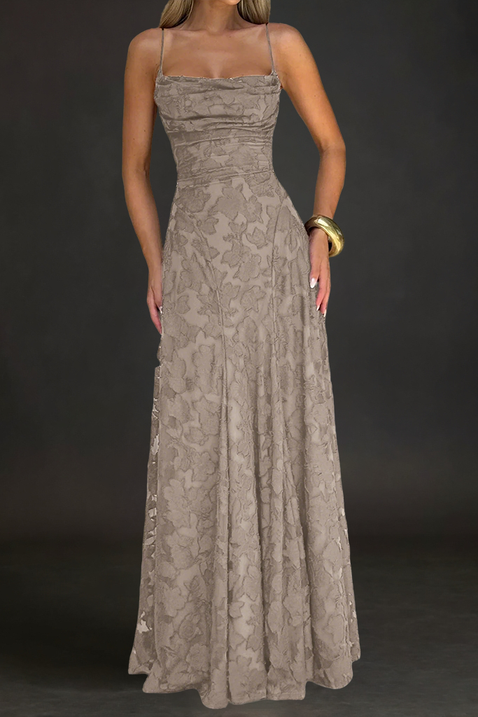 Francis Maxi Dress-Khaki