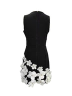 Black and White Mini Dress