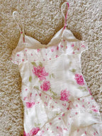 Elodie Tiered Ruffle Floral Cami Maxi Dress