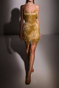 Flowering Girl Women Tammy Gold Dress
