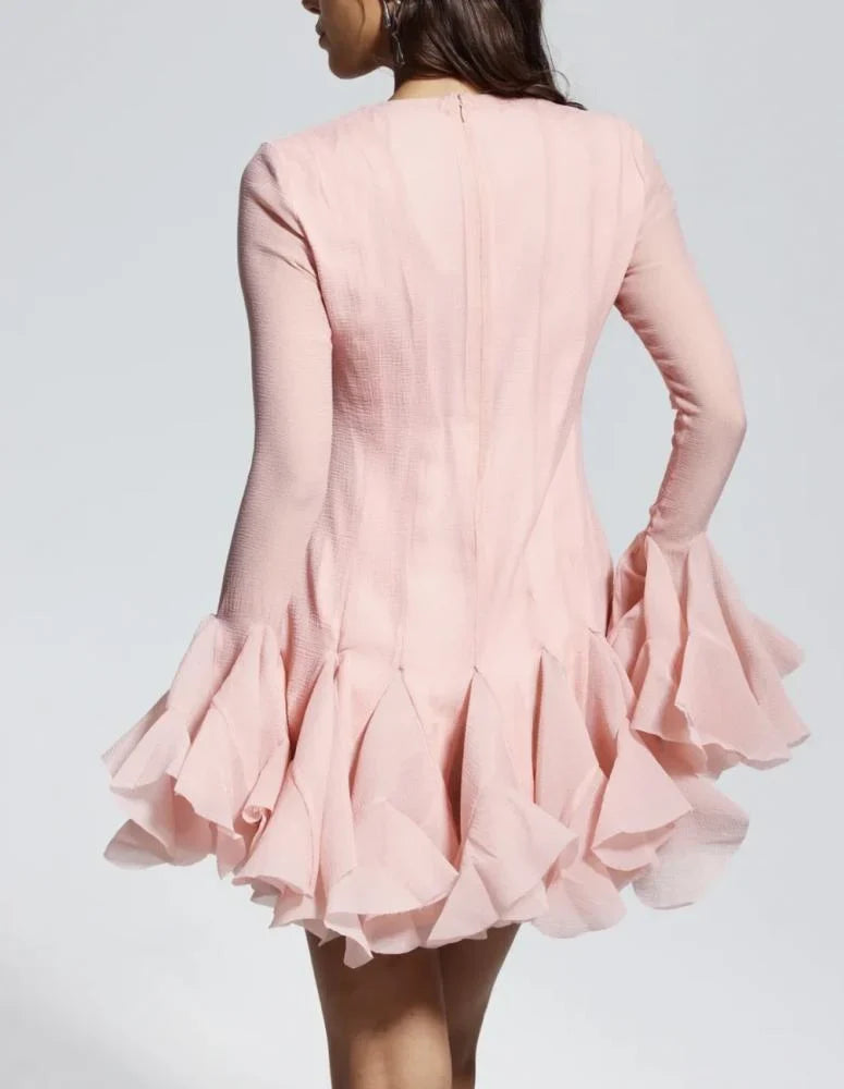 Flowering Girl Women Jocelyn Ruffled Mini Dress