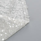 Flowering Girl Women Elsa Crystal Embellished Sequin Maxi Dress In White