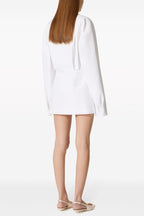 Flowering Girl Women Juliete Floral Cutout Long Sleeves Shirtdress
