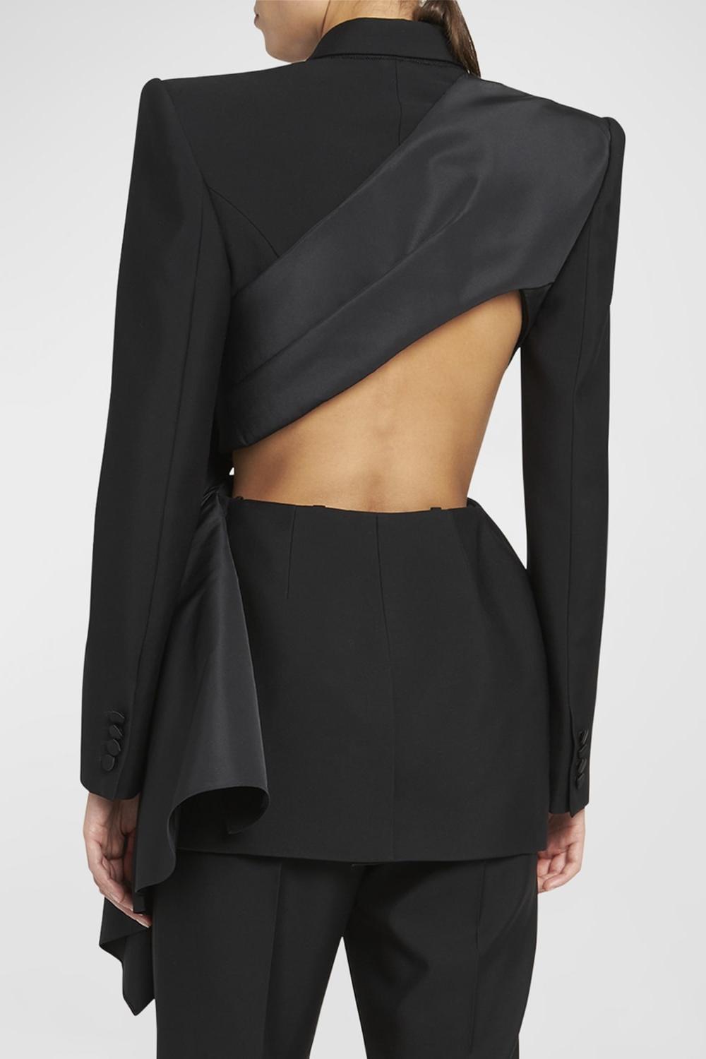 Flowering Girl Women Layla Cut-Out Bow-Embellished Blazer