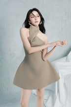 Ayate Twist Mini Dress
