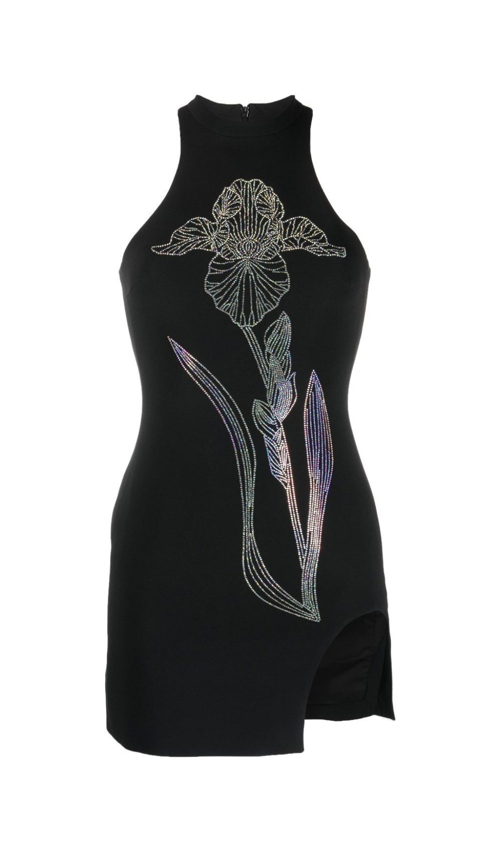 Flowering Girl Women Crystal-Embellished Mini Dress
