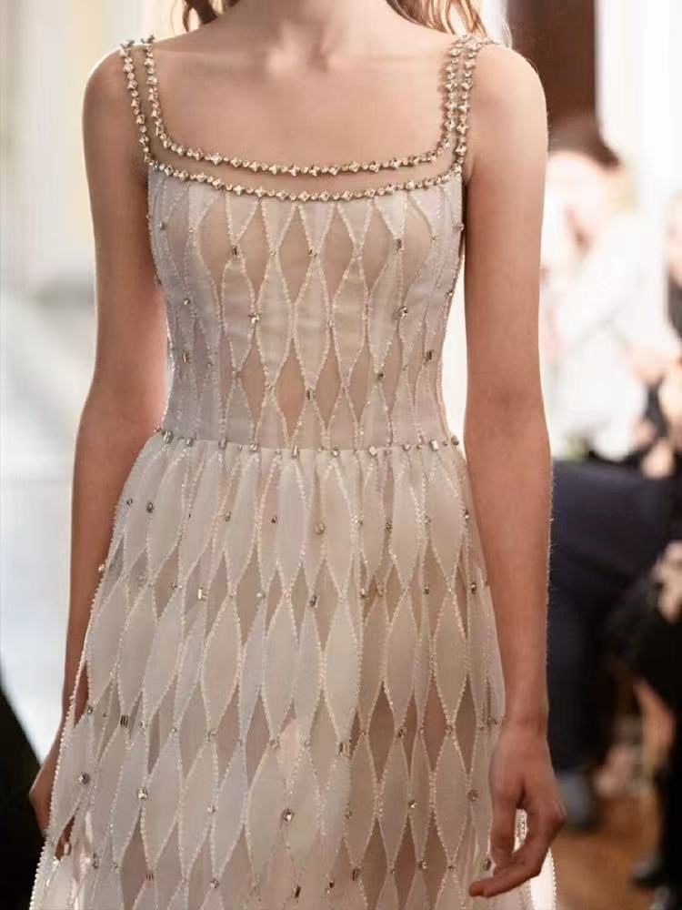 Apphia Bead Maxi Dress
