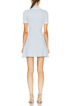 Flowering Girl Women Knitted Mini Dress