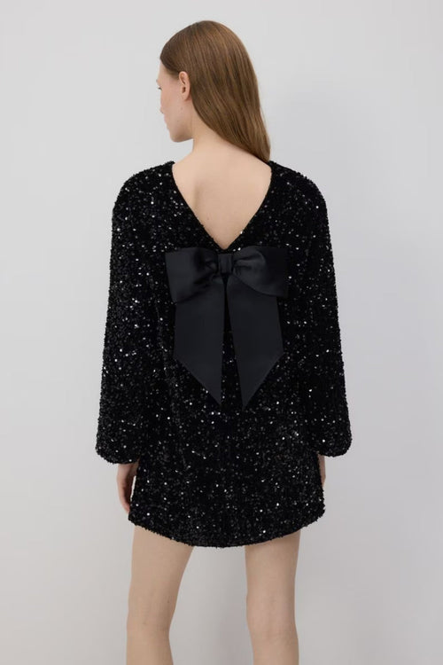Flowering Girl Women Back Bow Dress