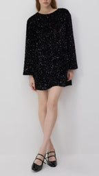 Flowering Girl Women Back Bow Dress