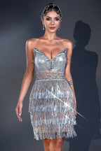 Flowering Girl Women Ceryn Diamond Sequin Corset Dress