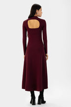Flowering Girl Women Merlot Maxi Dress