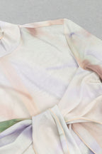 Flowering Girl Women Long Sleeve Maxi Dress