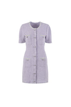 Flowering Girl Women Sequin-Embellished Knitted Mini Dress
