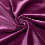 Flowering Girl Women Long Sleeve Maxi Velvet Dress Magenta