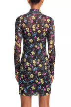 Puckered Lace Dress