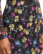 Flowering Girl Women Puckered Lace Dress