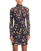 Flowering Girl Women Puckered Lace Dress