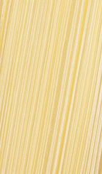 Flowering Girl Women Strapless Pleated Maxi Dress Lemon