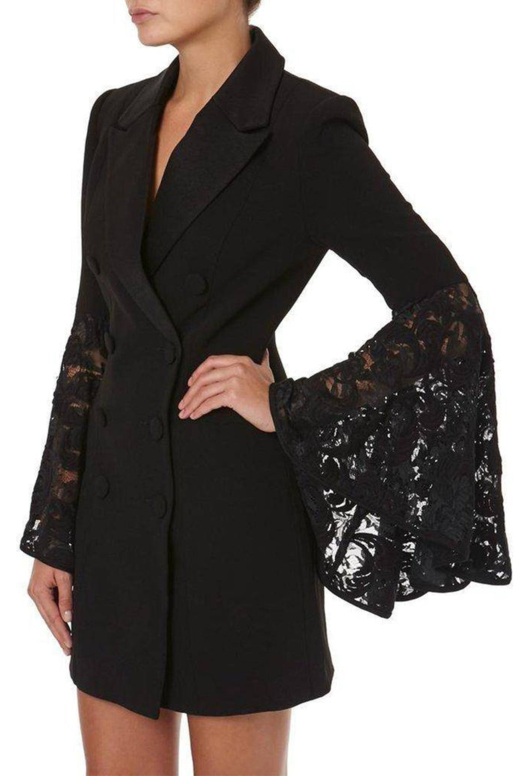 Flowering Girl Women Misha Collection Sabrina Blazer Dress