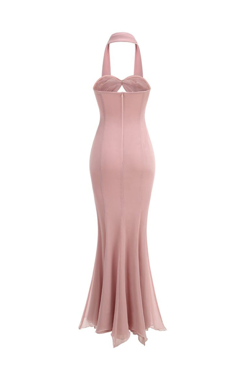 Flowering Girl Women Tulle Sleeveless Mermaid Maxi Dresses In Pink