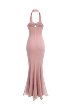 Flowering Girl Women Tulle Sleeveless Mermaid Maxi Dresses In Pink
