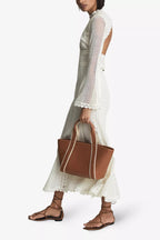 Flowering Girl Women Aspen Backless Crocheted Midi Dress