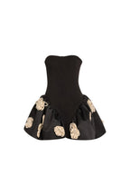 Flowering Girl Women Flower Mini Bandage Dress