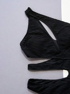 Shein One-Shoulder Swimsuit