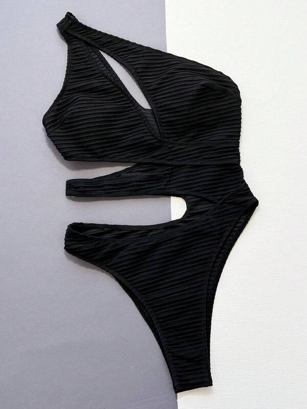 Shein One-Shoulder Swimsuit