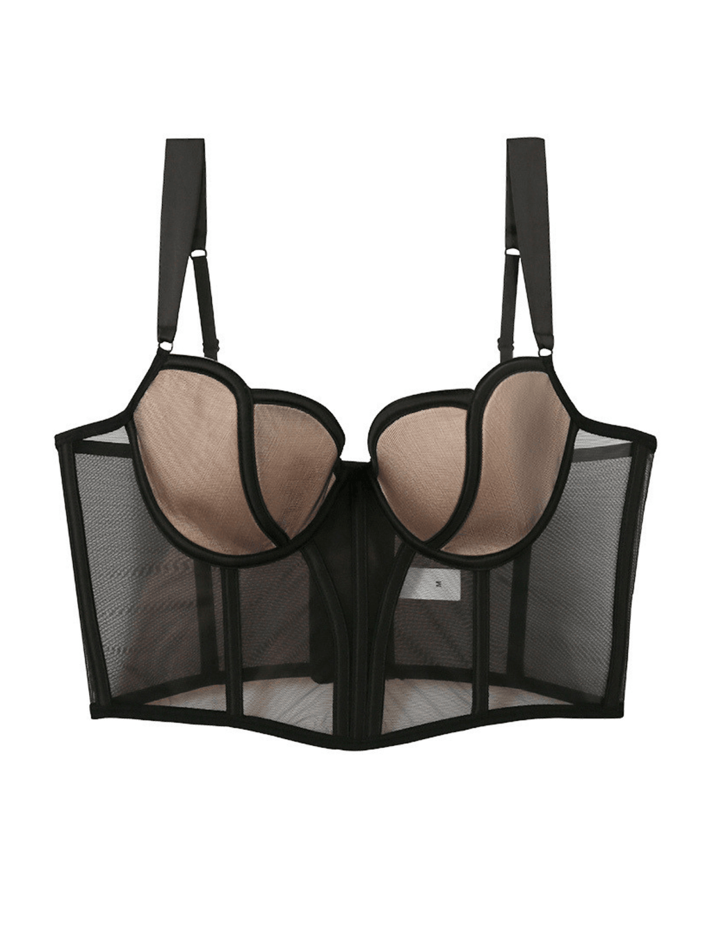 Levon Spaghetti Corset Top