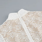 Lace Corset Mini Dress