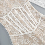 Lace Corset Mini Dress