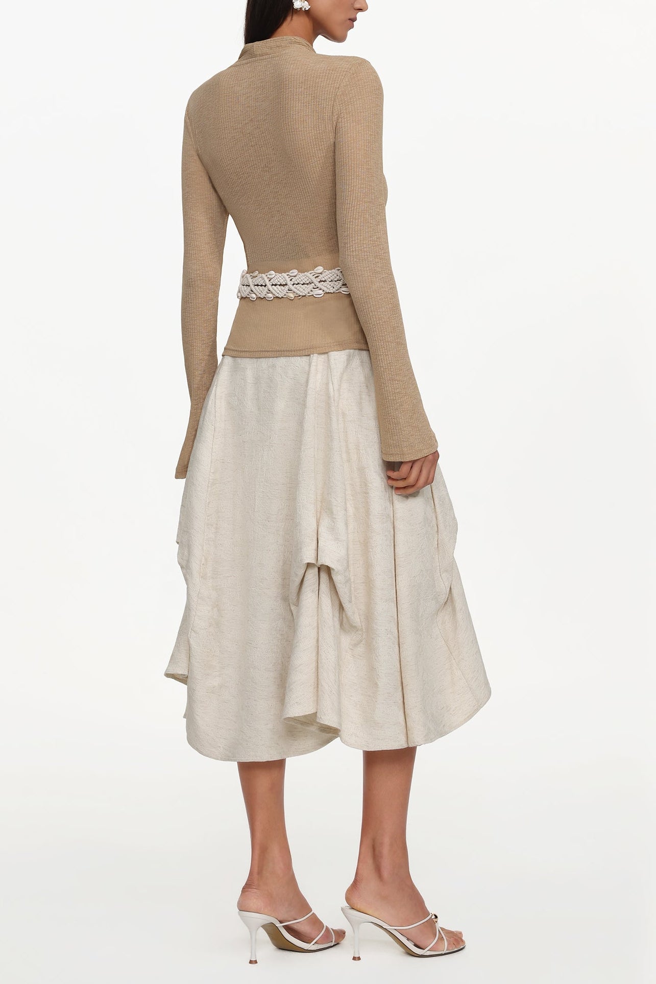 Kezia Woven Top And Skirt Set
