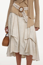 Flowering Girl Women Kezia Woven Top And Skirt Set