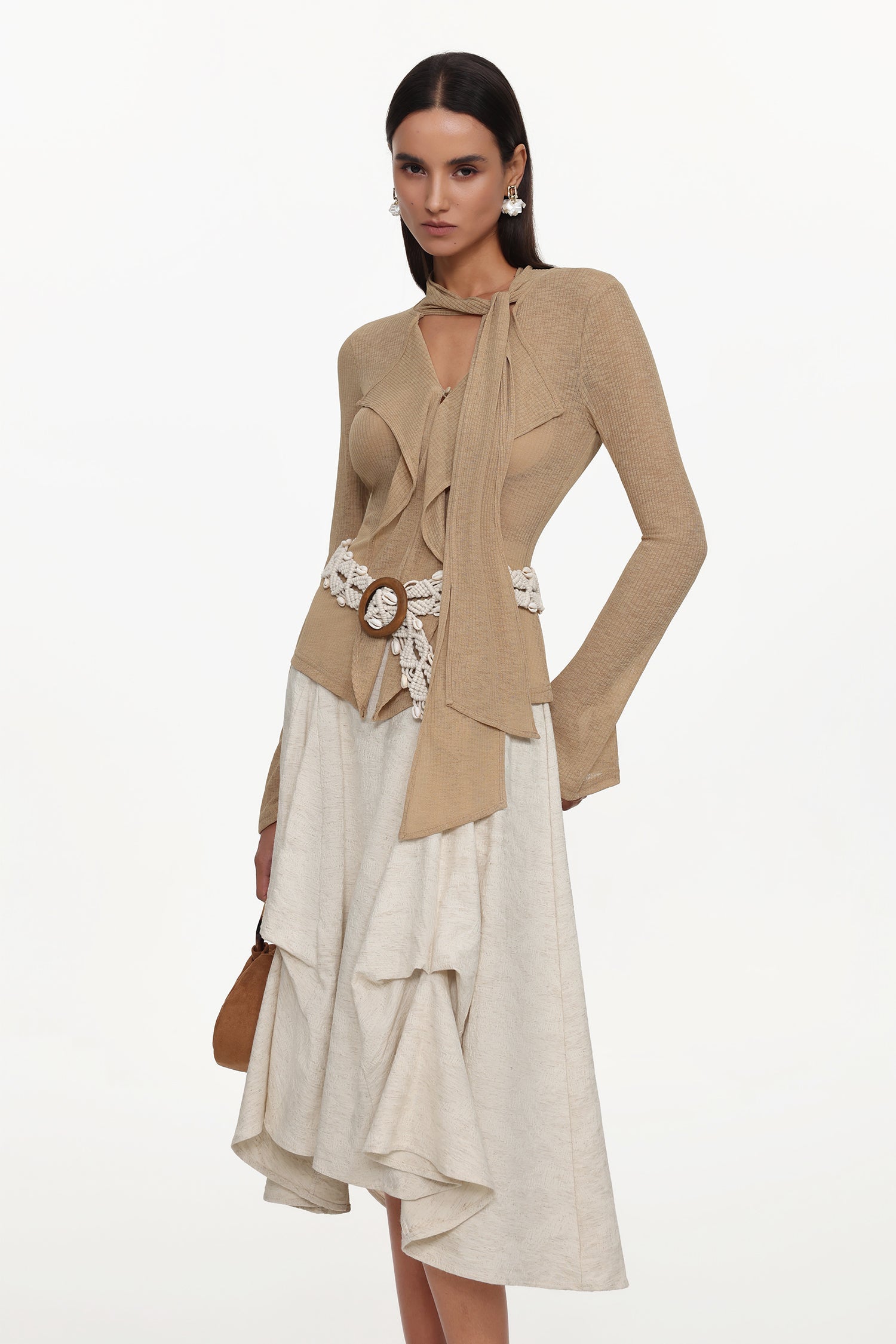 Flowering Girl Women Kezia Woven Top And Skirt Set