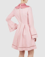 Flowering Girl Women skater mini dress in pink