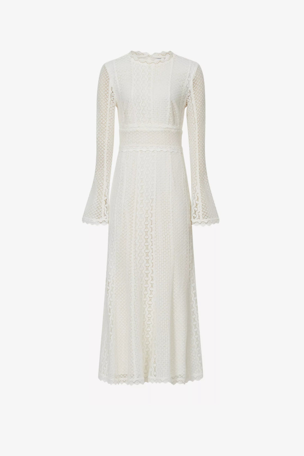 Flowering Girl Women Aspen Backless Crocheted Midi Dress