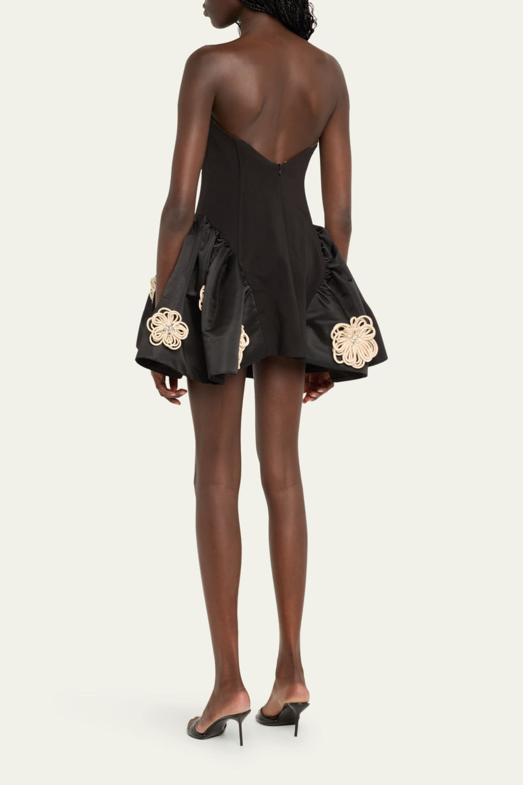 Flowering Girl Women Flower Mini Bandage Dress