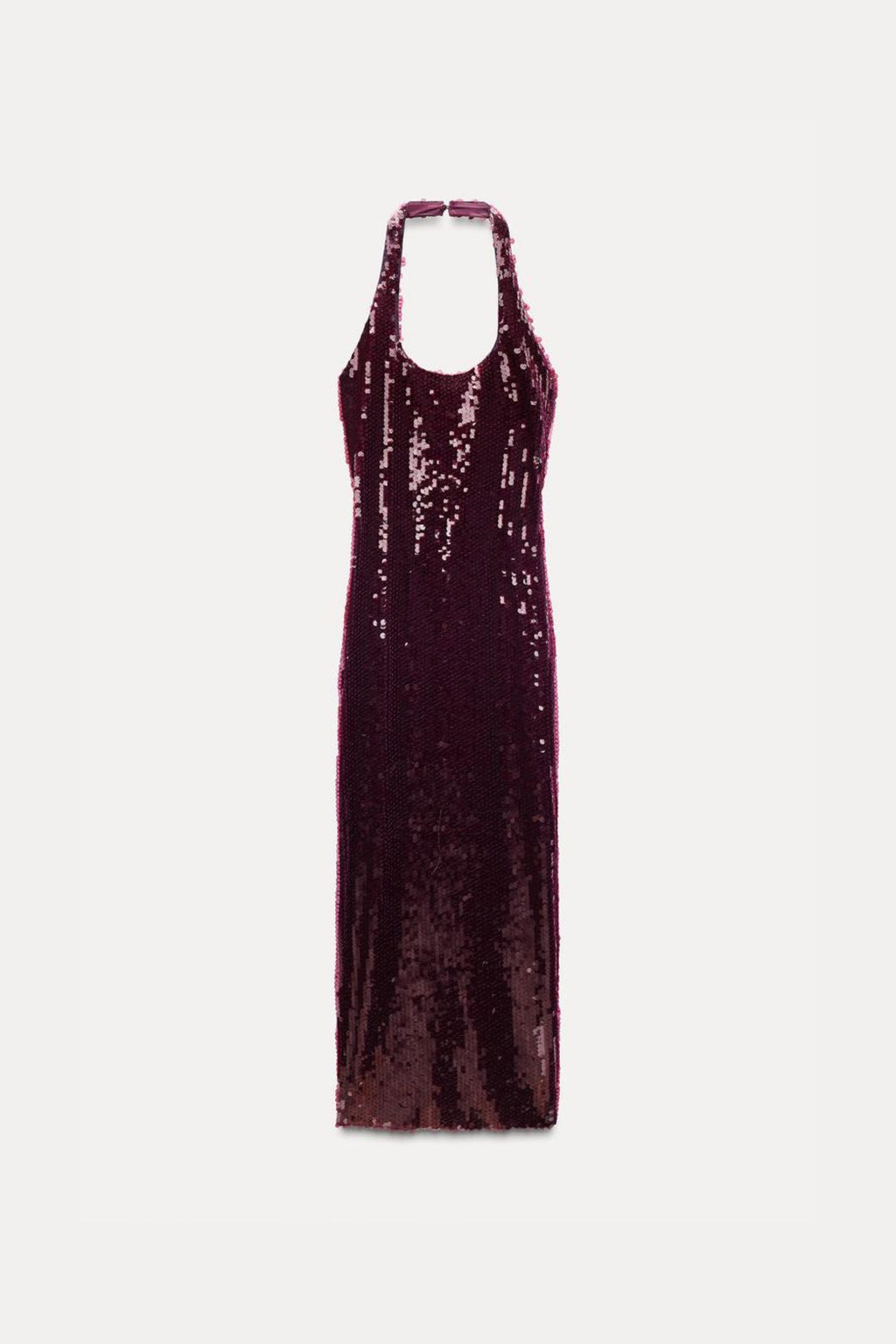 Flowering Girl Women Sequin Halter Dress