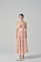 Flowering Girl Women CLARA TAFFETA AND TULLE DRESS