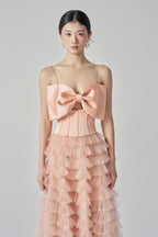 Flowering Girl Women CLARA TAFFETA AND TULLE DRESS