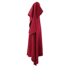 Flowering Girl Women zenobia shawl slit maxi dress in red