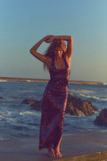 Flowering Girl Women Sequin Halter Dress