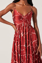 Flowering Girl Women Maeve Pleated Midi Dress