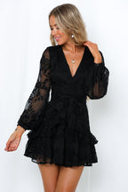 Flowering Girl Women I Heard a Rumour Dress Black