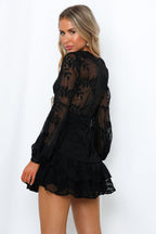 Flowering Girl Women I Heard a Rumour Dress Black