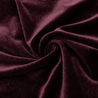 Flowering Girl Women lantern sleeve velvet maxi dress in burgundy